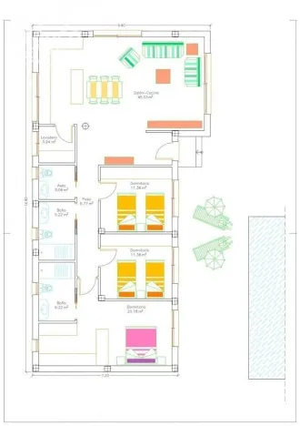 Prodej rodinného domu, Calasparra, Murcia, Španělsko, 104 m2