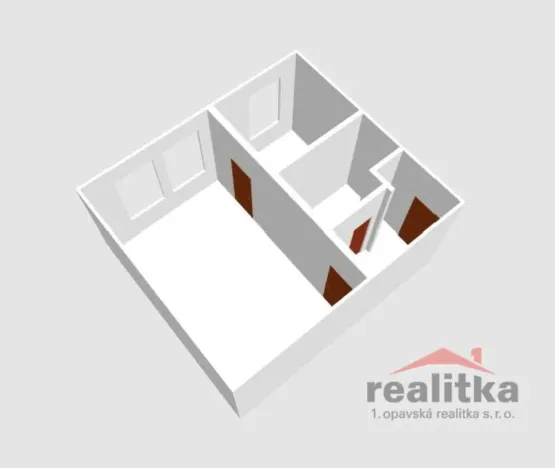 Pronájem bytu 1+1, Opava - Předměstí, Kylešovská, 32 m2
