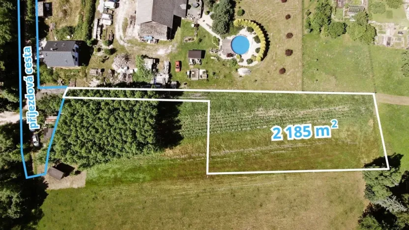 Prodej pozemku pro bydlení, Prosečné, 2185 m2