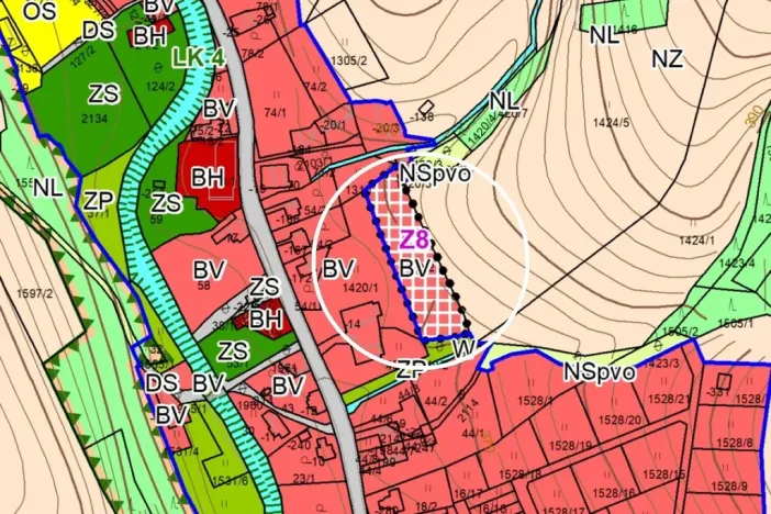 Prodej pozemku pro bydlení, Prosečné, 2185 m2