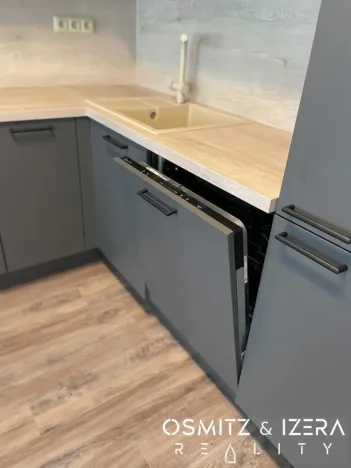 Pronájem bytu 1+kk, Praha - Hlubočepy, náměstí Olgy Scheinpflugové, 49 m2