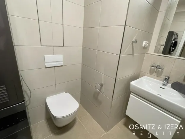 Pronájem bytu 1+kk, Praha - Hlubočepy, náměstí Olgy Scheinpflugové, 49 m2