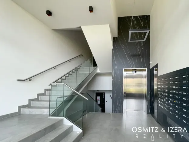 Pronájem bytu 1+kk, Praha - Hlubočepy, náměstí Olgy Scheinpflugové, 49 m2