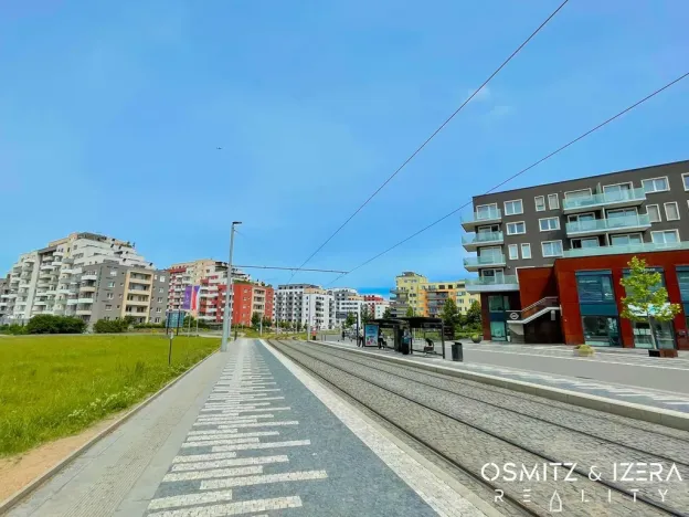Pronájem bytu 1+kk, Praha - Hlubočepy, náměstí Olgy Scheinpflugové, 49 m2