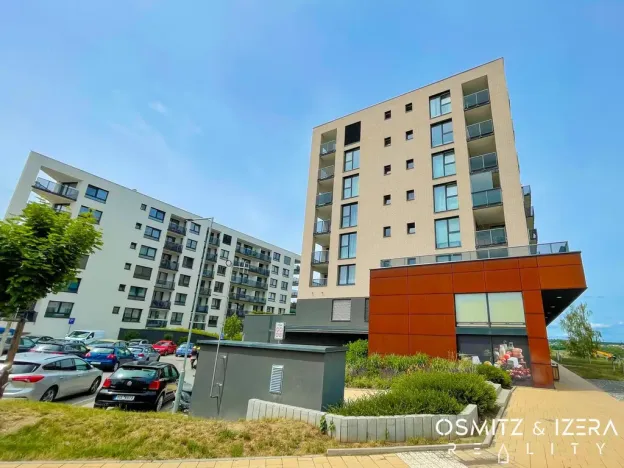 Pronájem bytu 1+kk, Praha - Hlubočepy, náměstí Olgy Scheinpflugové, 49 m2