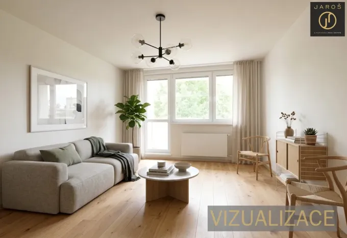 Prodej bytu 4+1, Praha - Zbraslav, Za Opusem, 89 m2