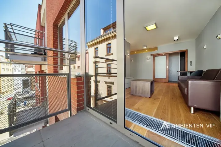 Pronájem bytu 1+kk, Brno, Kopečná, 40 m2