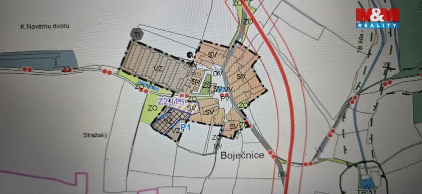 Prodej pozemku pro bydlení, Bor - Boječnice, 2517 m2