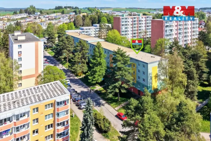 Prodej bytu 2+kk, Žďár nad Sázavou - Žďár nad Sázavou 4, Wolkerova, 70 m2