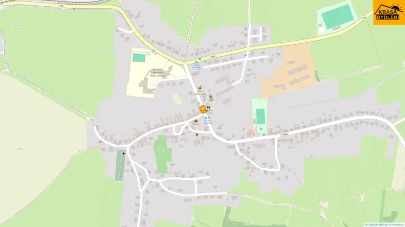 Prodej pozemku pro bydlení, Loučka, 1104 m2