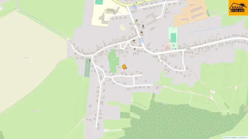 Prodej pozemku pro bydlení, Loučka, 1104 m2