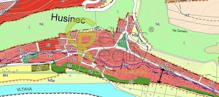 Prodej pozemku pro bydlení, Husinec, Husinecká, 3752 m2
