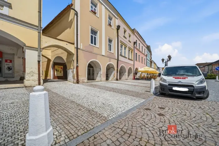 Prodej bytu 1+kk, Svitavy - Město, náměstí Míru, 24 m2