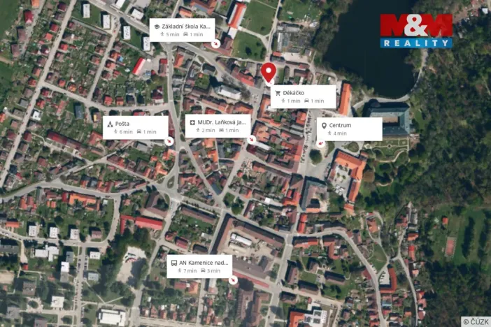 Pronájem kanceláře, Kamenice nad Lipou, Vackova, 24 m2
