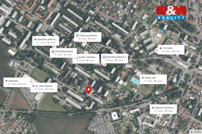 Prodej bytu 2+kk, Kolín - Kolín II, Rimavské Soboty, 39 m2