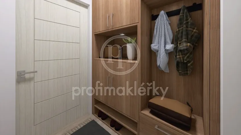Prodej bytu 2+kk, Oslavany, Široká, 44 m2