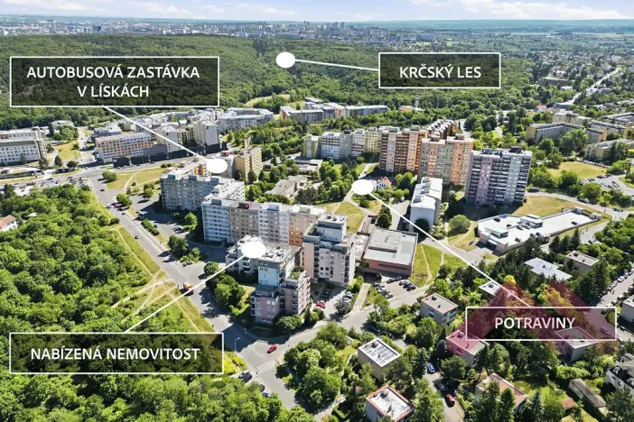 Pronájem bytu 2+kk, Praha - Krč, Tavolníková, 52 m2