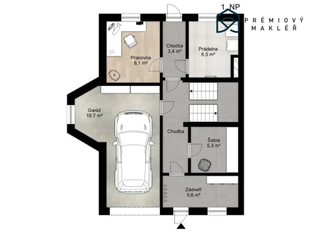 Prodej rodinného domu, Lubenec, Zahradní, 200 m2