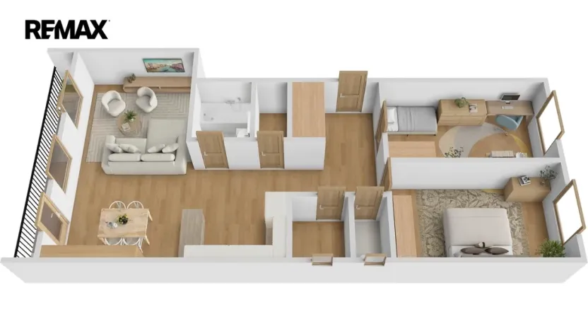 Pronájem bytu 3+kk, Hradec Králové - Nový Hradec Králové, Na Občinách, 74 m2