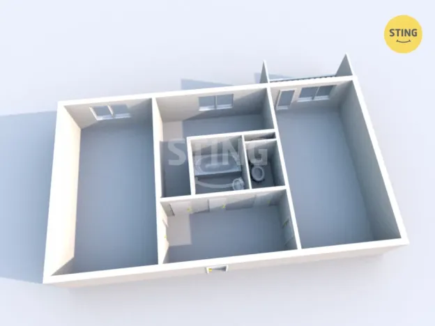 Prodej bytu 2+1, Ostrava - Poruba, 52 m2