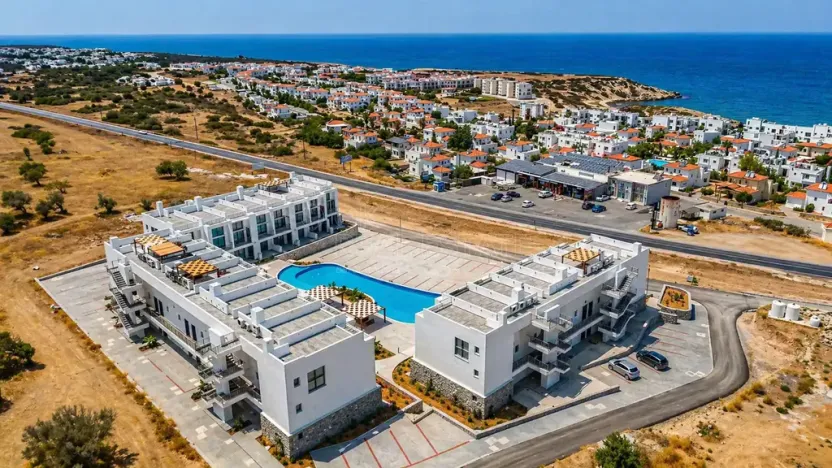 Prodej bytu 1+1, Kardelen Sokak,Girne,Kypr, 61 m2