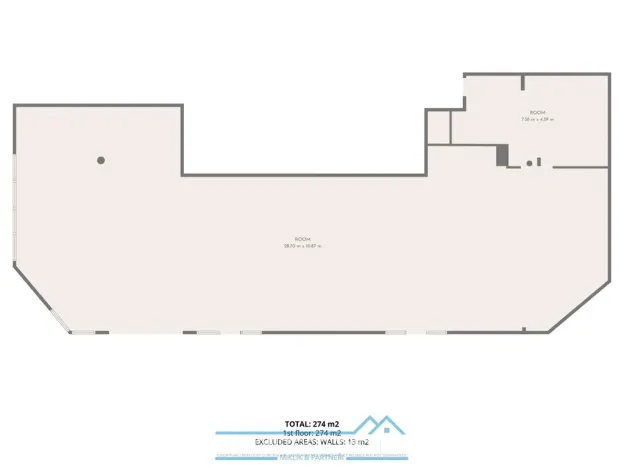 Pronájem obchodního prostoru, Chvalovice - Hatě, 274 m2