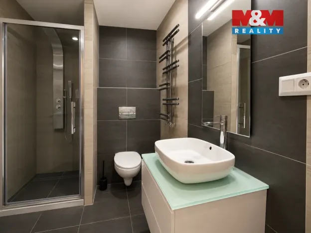Prodej bytu 1+kk, Karlovy Vary - Drahovice, Mattoniho nábřeží, 45 m2
