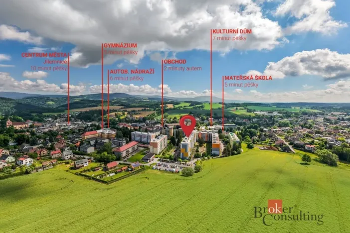 Prodej bytu 3+1, Jilemnice, Jana Weisse, 73 m2