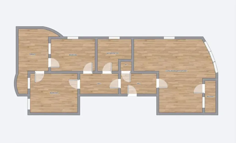Pronájem bytu 3+kk, Praha - Žižkov, Jeseniova, 99 m2