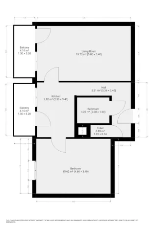 Pronájem bytu 2+1, Praha - Střížkov, Střížkovská, 54 m2