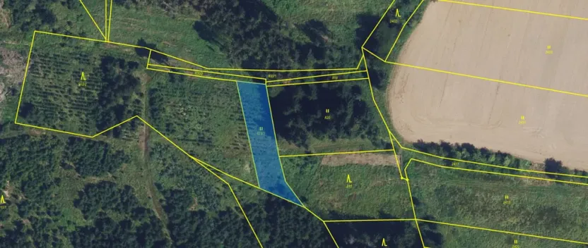 Prodej louky, Městečko Trnávka - Lázy, 1026 m2