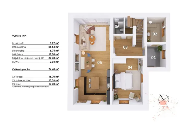 Prodej rodinného domu, Pyšely - Zaječice, Pod Chytárnou, 148 m2