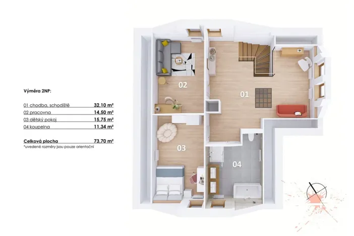 Prodej rodinného domu, Pyšely - Zaječice, Pod Chytárnou, 148 m2