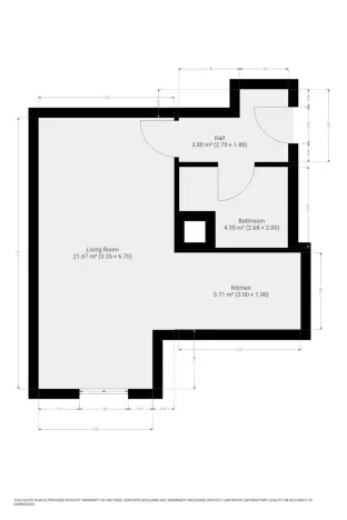 Pronájem bytu 1+kk, Praha - Vysočany, Poděbradská, 39 m2