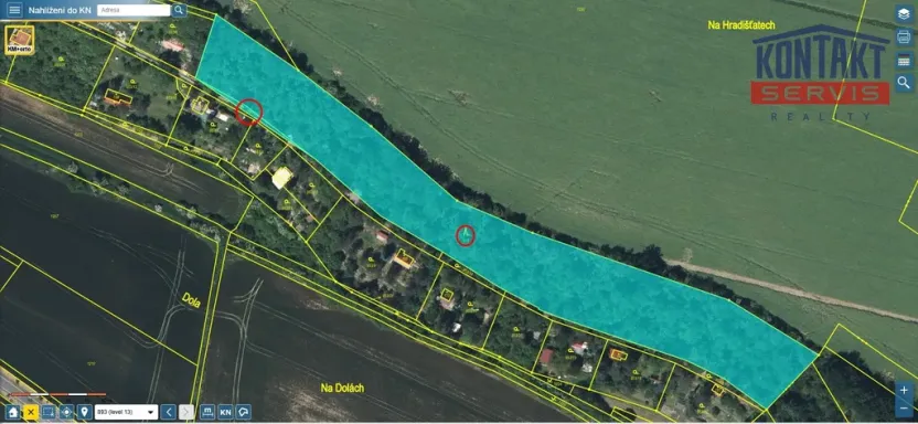 Prodej lesa, Kropáčova Vrutice - Střížovice, 12158 m2