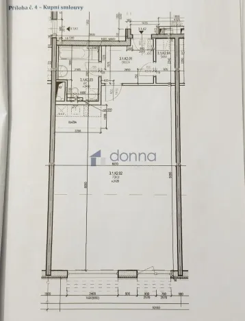 Pronájem bytu 1+kk, Praha, Březenská, 66 m2