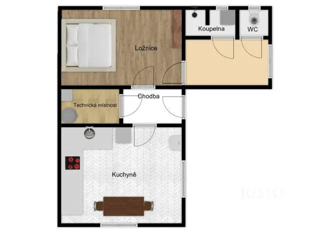 Prodej rodinného domu, Klobuky, Pod Nádražím, 51 m2