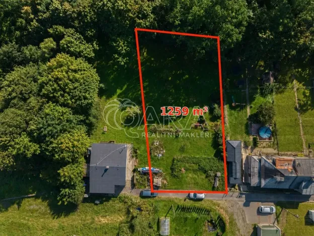 Prodej pozemku pro bydlení, Ostrava - Petřkovice, Balbínova, 1259 m2