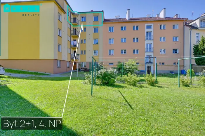 Prodej bytu 2+1, Olomouc - Nové Sady, Za poštou, 57 m2