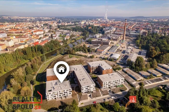 Pronájem bytu 1+kk, Plzeň - Východní Předměstí, Kartónová, 36 m2