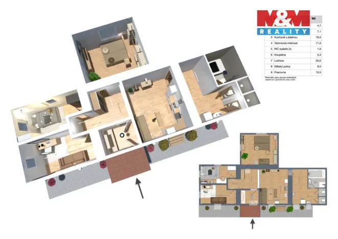 Prodej chalupy, Mrzky, 86 m2