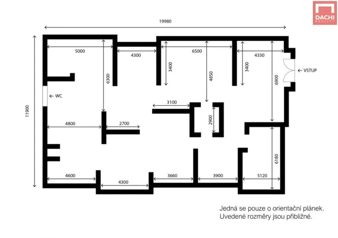 Pronájem obchodního prostoru, Olomouc, Kafkova, 300 m2