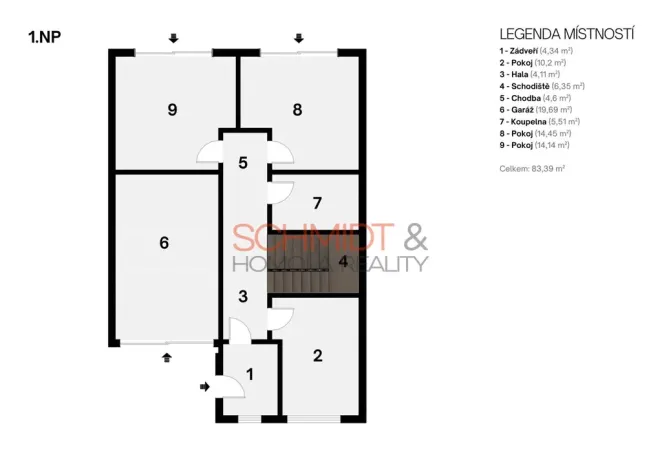 Prodej rodinného domu, Bořetice, 160 m2