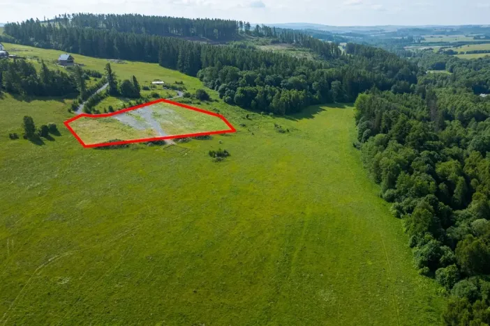 Prodej komerčního pozemku, Václavov u Bruntálu - Horní Václavov, 5497 m2