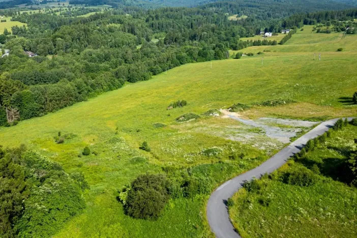 Prodej komerčního pozemku, Václavov u Bruntálu - Horní Václavov, 5497 m2