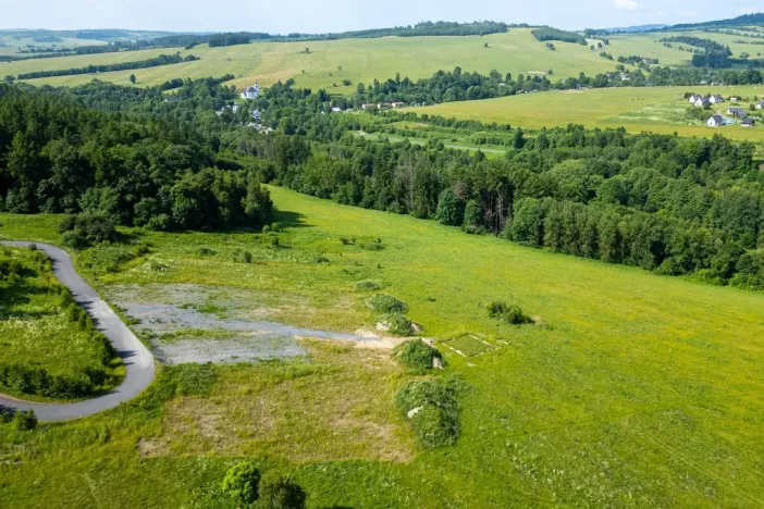 Prodej komerčního pozemku, Václavov u Bruntálu - Horní Václavov, 5497 m2