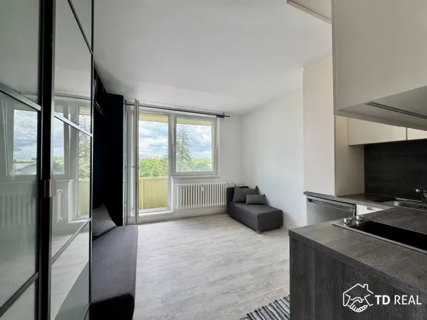 Pronájem bytu 1+kk, Brno, Jedovnická, 21 m2