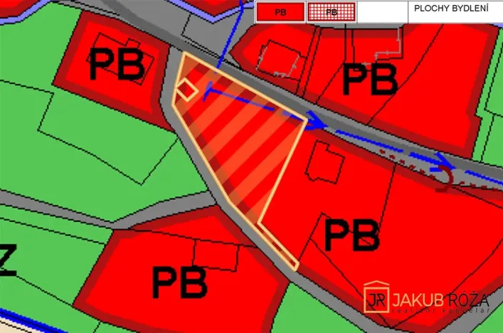 Prodej pozemku pro bydlení, Studenec, 1047 m2