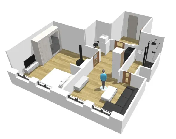 Prodej bytu 2+kk, Stříbro, Žižkova, 45 m2