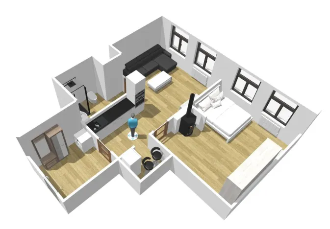 Prodej bytu 2+kk, Stříbro, Žižkova, 45 m2